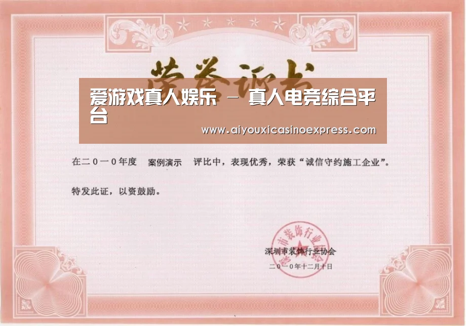 荣誉证书二(图1)