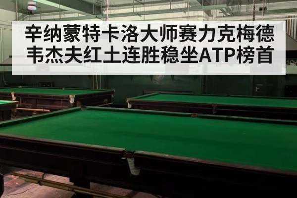 辛纳蒙特卡洛大师赛力克梅德韦杰夫红土连胜稳坐ATP榜首